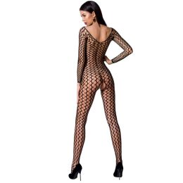 PASSION - WOMAN BS068 BODYSTOCKING BLACK ONE SIZE 2
